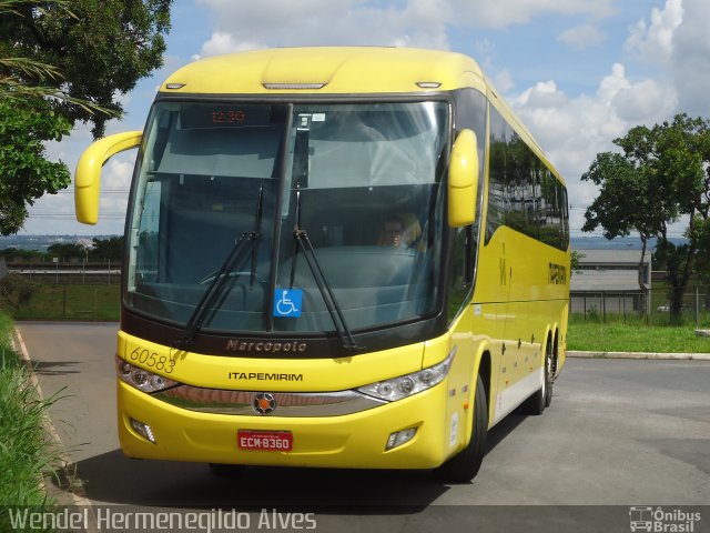Viação Itapemirim 60583 na cidade de Brasília, Distrito Federal, Brasil, por Wendel Hermenegildo Alves. Número da foto: #3375999.
