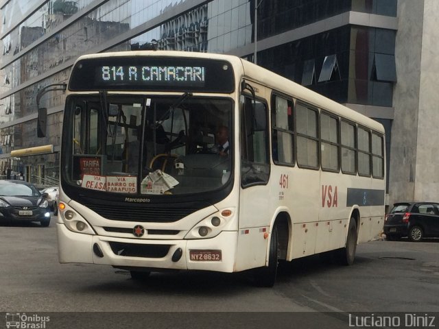 VSA - Viação Sol de Abrantes 461 na cidade de Salvador, Bahia, Brasil, por Luciano Diniz. Número da foto: #3375522.