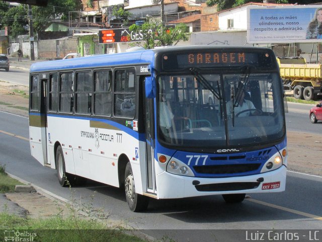 Rodotur Turismo 777 na cidade de Olinda, Pernambuco, Brasil, por Luiz Carlos de Santana. ID da foto: 3375843.