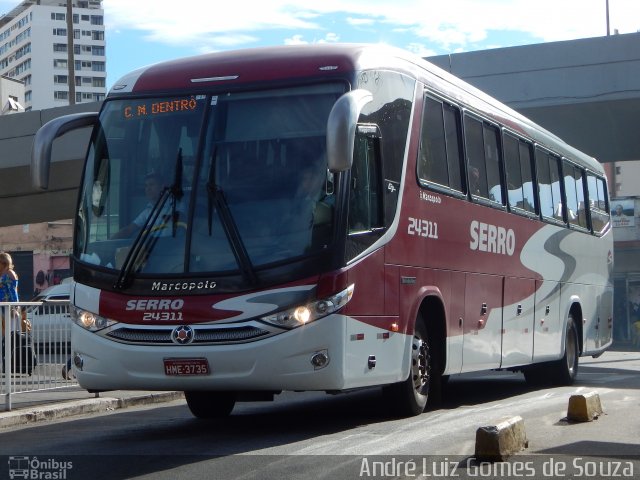 Viação Serro 24311 na cidade de Belo Horizonte, Minas Gerais, Brasil, por André Luiz Gomes de Souza. Número da foto: #3376663.