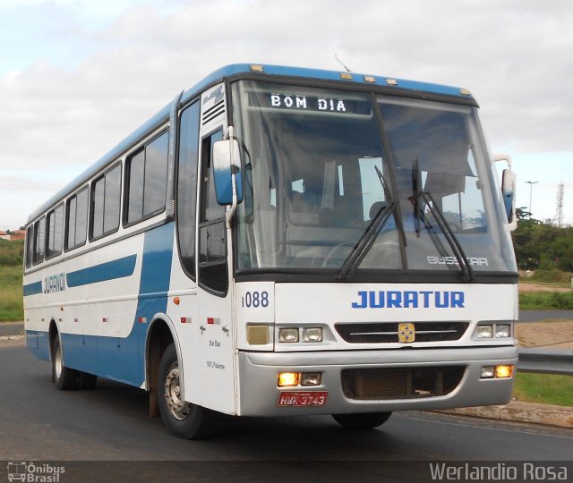 Juratur - Jurandi Turismo 1088 na cidade de Teresina, Piauí, Brasil, por Werlandio Rosa. ID da foto: 3375424.