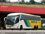 Empresa Gontijo de Transportes 18780 na cidade de João Monlevade, Minas Gerais, Brasil, por Antonio Carlos Fernandes. Número da foto: #:id.