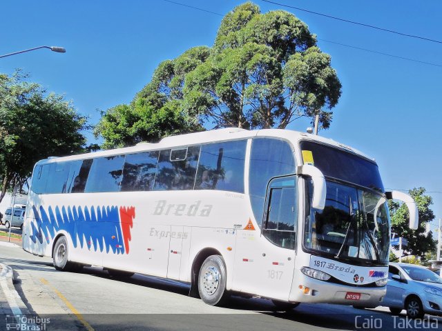 Breda Transportes e Serviços 1817 na cidade de São Paulo, São Paulo, Brasil, por Caio  Takeda. Número da foto: #3378994.