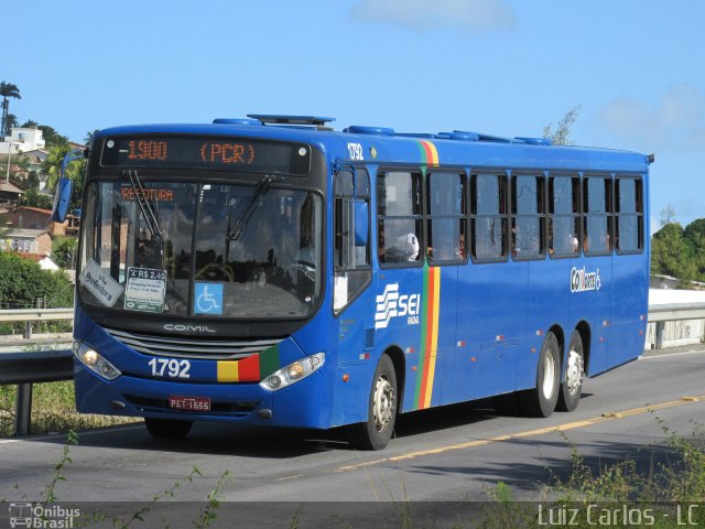 Itamaracá Transportes 1.792 na cidade de Olinda, Pernambuco, Brasil, por Luiz Carlos de Santana. ID da foto: 3377734.