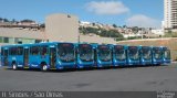 São Dimas Transportes Frota 2015 na cidade de Belo Horizonte, Minas Gerais, Brasil, por Henrique Simões. ID da foto: :id.