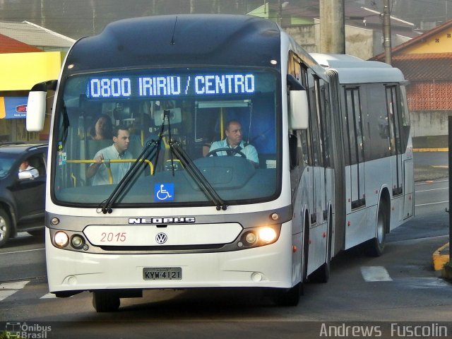 Transtusa - Transporte e Turismo Santo Antônio 2015 na cidade de Joinville, Santa Catarina, Brasil, por Andrews  Fuscolin. ID da foto: 3381040.