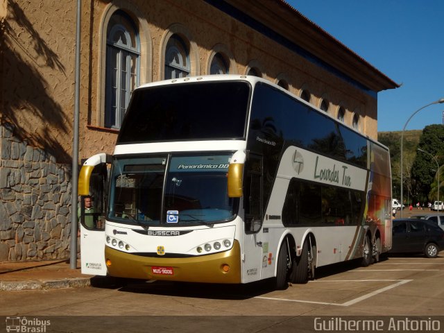 Lourdes Tur 550 na cidade de Araxá, Minas Gerais, Brasil, por Guilherme Antonio. ID da foto: 3380445.