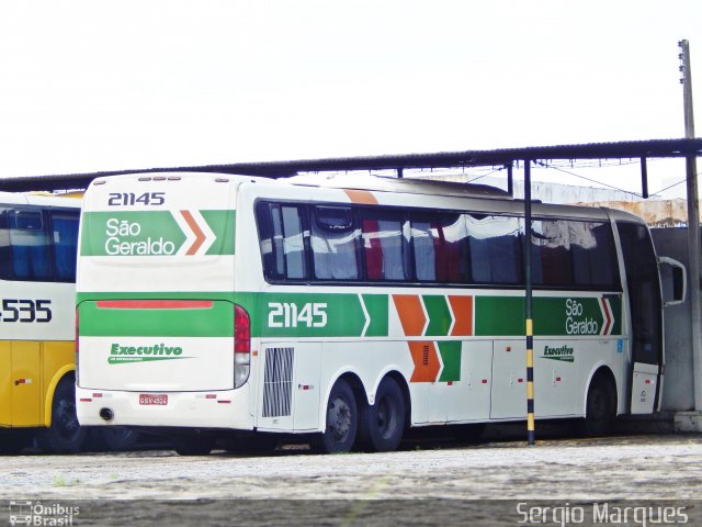 Cia. São Geraldo de Viação 21145 na cidade de Aracaju, Sergipe, Brasil, por Sergio Marques . ID da foto: 3380571.