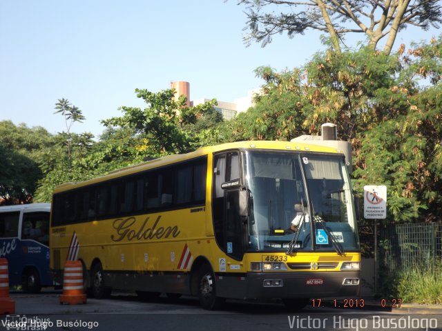 Viação Itapemirim 45233 na cidade de São Paulo, São Paulo, Brasil, por Victor Hugo  Souza. ID da foto: 3379937.