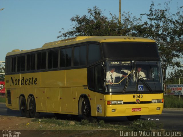 Viação Nordeste 6040 na cidade de Parnamirim, Rio Grande do Norte, Brasil, por Danilo Vitorino Lopes. Número da foto: #3380593.
