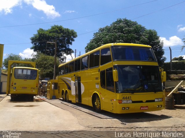 Transportes Coletivos Pérola do Oeste 4441 na cidade de Guarapuava, Paraná, Brasil, por Lucas Henrique Mendes. Número da foto: #3379449.