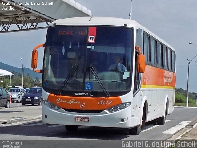 Viação Vale do Tietê 807 na cidade de Jundiaí, São Paulo, Brasil, por Gabriel Giacomin de Lima. Número da foto: #3380008.