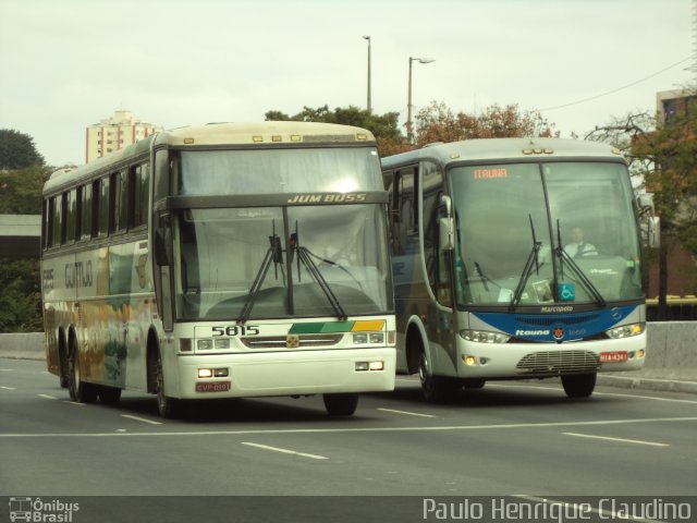 Empresa Gontijo de Transportes 5815 na cidade de Belo Horizonte, Minas Gerais, Brasil, por Paulo Henrique Claudino. ID da foto: 3380617.