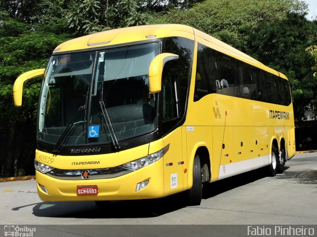 Viação Itapemirim 60529 na cidade de São Paulo, São Paulo, Brasil, por Fabio Pinheiro. ID da foto: 3379852.