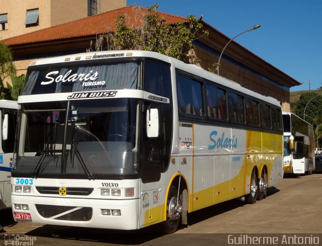 Solaris Turismo 3003 na cidade de Araxá, Minas Gerais, Brasil, por Guilherme Antonio. Número da foto: #3380375.