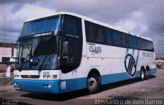 Auto Viação Progresso 6500 na cidade de Santa Cruz do Capibaribe, Pernambuco, Brasil, por Alessandro de Bem Barros. ID da foto: 3380568.