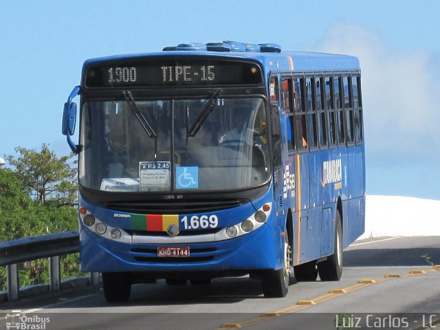 Itamaracá Transportes 1.669 na cidade de Olinda, Pernambuco, Brasil, por Luiz Carlos de Santana. ID da foto: 3383211.