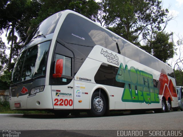 Monte Alegre Agência de Turismo 2200 na cidade de São Paulo, São Paulo, Brasil, por EDUARDO - SOROCABUS. ID da foto: 3384034.