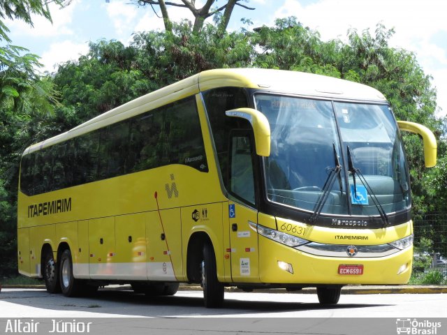 Viação Itapemirim 60631 na cidade de São Paulo, São Paulo, Brasil, por Altair Júnior. Número da foto: #3382594.