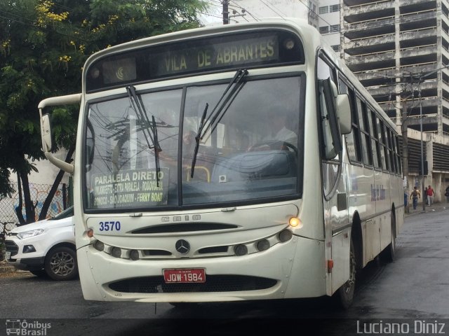 Transportes Dois de Julho 3570 na cidade de Salvador, Bahia, Brasil, por Luciano Diniz. ID da foto: 3382716.