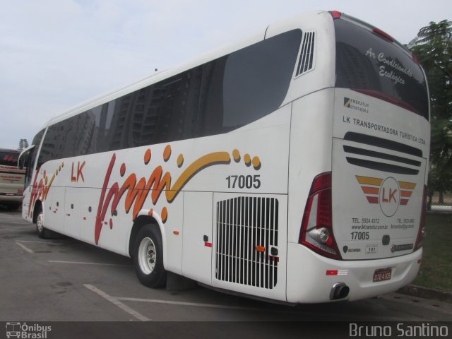 LK Transportadora Turística 17005 na cidade de Taboão da Serra, São Paulo, Brasil, por Bruno Santino. Número da foto: #3382633.