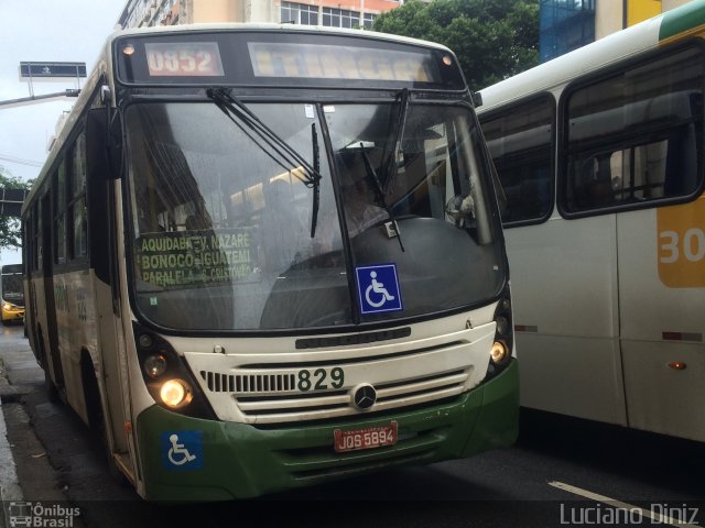 ODM Transportes 829 na cidade de Salvador, Bahia, Brasil, por Luciano Diniz. Número da foto: #3382692.