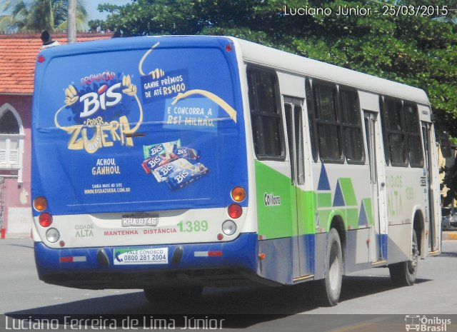 Cidade Alta Transportes 389 na cidade de Olinda, Pernambuco, Brasil, por Luciano Ferreira de Lima Júnior. Número da foto: #3381890.