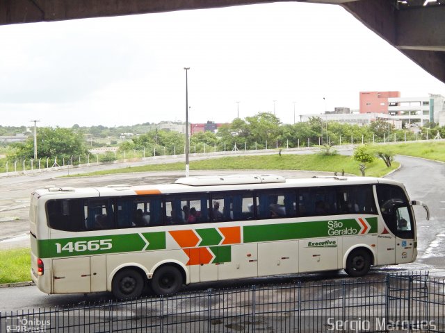 Cia. São Geraldo de Viação 14665 na cidade de Aracaju, Sergipe, Brasil, por Sergio Marques . ID da foto: 3383175.