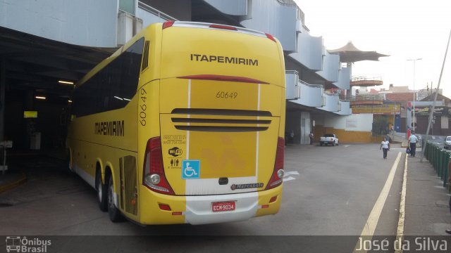 Viação Itapemirim 60649 na cidade de São José do Rio Preto, São Paulo, Brasil, por José da Silva. ID da foto: 3382181.