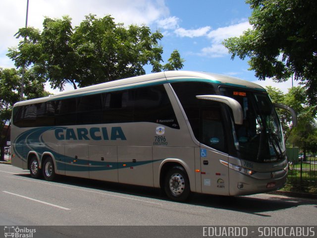 Viação Garcia 7896 na cidade de Curitiba, Paraná, Brasil, por EDUARDO - SOROCABUS. ID da foto: 3382786.