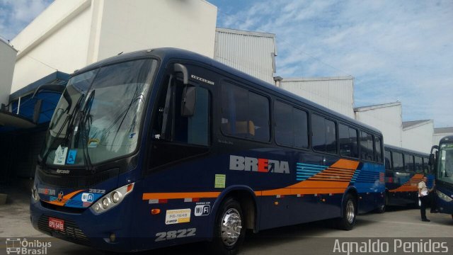 Breda Transportes e Serviços 2822 na cidade de São Bernardo do Campo, São Paulo, Brasil, por Agnaldo Penides. Número da foto: #3383833.