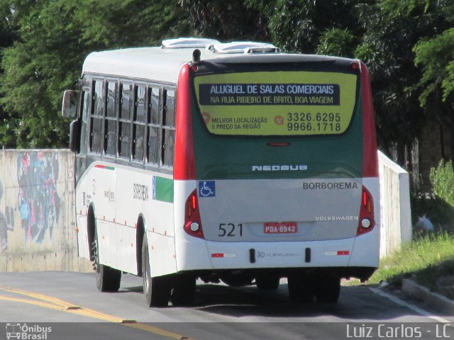 Borborema Imperial Transportes 521 na cidade de Olinda, Pernambuco, Brasil, por Luiz Carlos de Santana. ID da foto: 3383232.