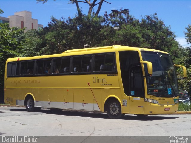 Viação Itapemirim 9707 na cidade de São Paulo, São Paulo, Brasil, por Douglas Jesus. ID da foto: 3386764.