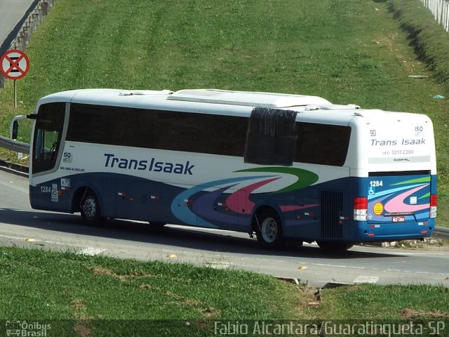 Trans Isaak Turismo 1284 na cidade de Aparecida, São Paulo, Brasil, por Fabio Alcantara. Número da foto: #3386644.