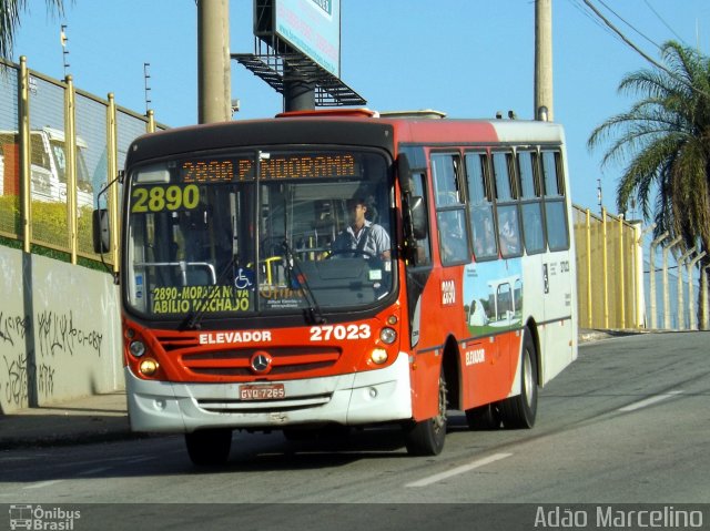Viação Lux > Viação Fênix 27023 na cidade de Belo Horizonte, Minas Gerais, Brasil, por Adão Raimundo Marcelino. Número da foto: #3386409.