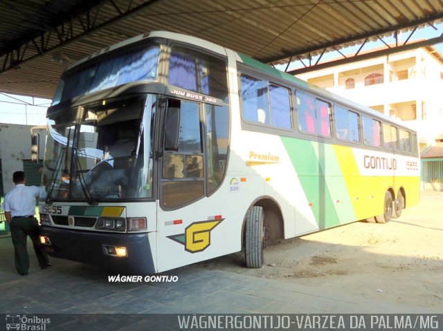 Empresa Gontijo de Transportes 15855 na cidade de Várzea da Palma, Minas Gerais, Brasil, por Wagner Gontijo Várzea da Palma-mg. ID da foto: 3386011.