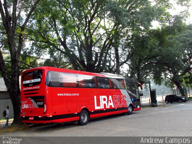 Lirabus 14105 na cidade de São Paulo, São Paulo, Brasil, por Andrew Campos. Número da foto: #3384829.