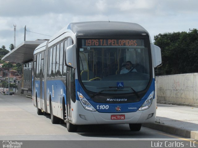 Cidade Alta Transportes 1.100 na cidade de Olinda, Pernambuco, Brasil, por Luiz Carlos de Santana. ID da foto: 3385657.