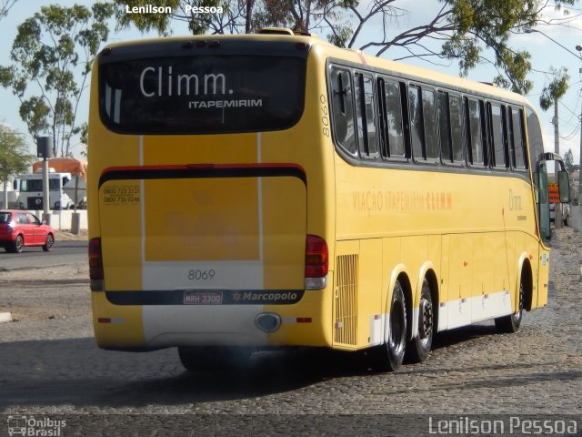 Viação Itapemirim 8069 na cidade de Caruaru, Pernambuco, Brasil, por Lenilson da Silva Pessoa. ID da foto: 3385931.