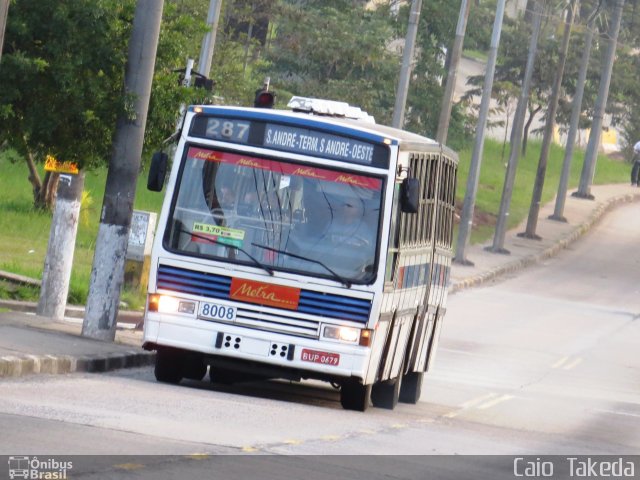 Metra - Sistema Metropolitano de Transporte 8008 na cidade de Diadema, São Paulo, Brasil, por Caio  Takeda. ID da foto: 3386943.