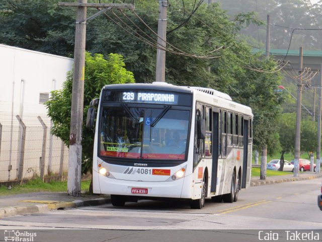 Metra - Sistema Metropolitano de Transporte 4081 na cidade de Diadema, São Paulo, Brasil, por Caio  Takeda. ID da foto: 3386939.