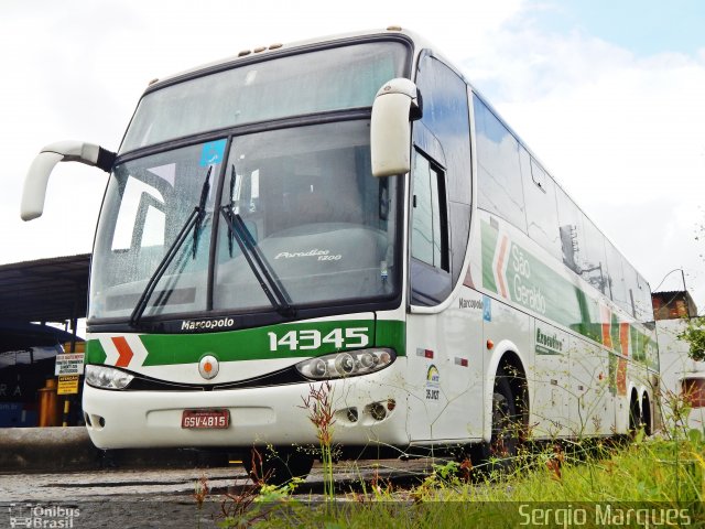 Cia. São Geraldo de Viação 14345 na cidade de Aracaju, Sergipe, Brasil, por Sergio Marques . Número da foto: #3387955.