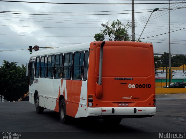 Expresso Coroado 0606010 na cidade de Manaus, Amazonas, Brasil, por Vicente Pinto Moreira. Número da foto: #3387887.