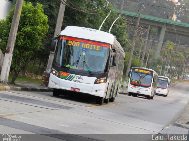 Metra - Sistema Metropolitano de Transporte 8168 na cidade de Diadema, São Paulo, Brasil, por Caio  Takeda. ID da foto: 3386933.