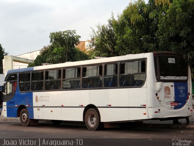 Serviço Emergencial de Transporte Público de Araguaína 7454 na cidade de Araguaína, Tocantins, Brasil, por João Victor. ID da foto: 3388788.