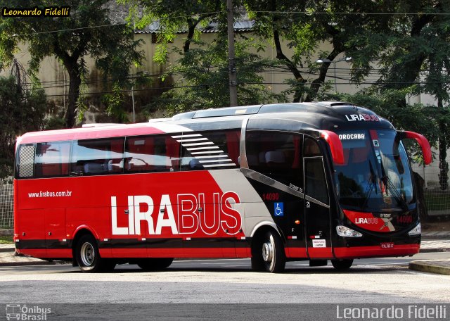 Lirabus 14090 na cidade de Sorocaba, São Paulo, Brasil, por Leonardo Fidelli. Número da foto: #3388893.