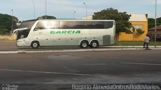 Viação Garcia 7877 na cidade de Maringá, Paraná, Brasil, por Rogerio  Almeida. ID da foto: 3389431.