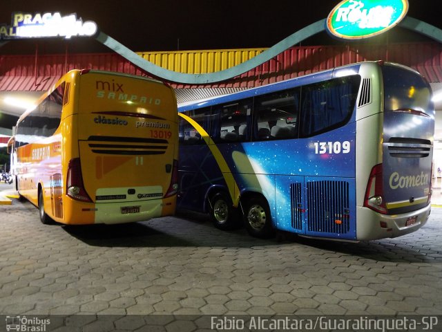 Viação Sampaio 13019 na cidade de Guaratinguetá, São Paulo, Brasil, por Fabio Alcantara. Número da foto: #3389736.