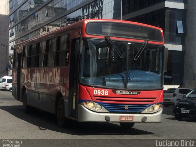 BTU - Bahia Transportes Urbanos 0938 na cidade de Salvador, Bahia, Brasil, por Luciano Diniz. Número da foto: #3389727.