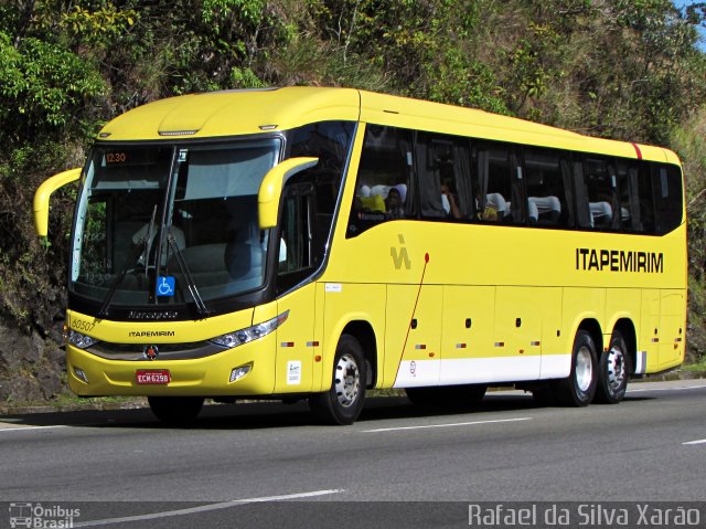 Viação Itapemirim 60507 na cidade de Petrópolis, Rio de Janeiro, Brasil, por Rafael da Silva Xarão. Número da foto: #3389629.